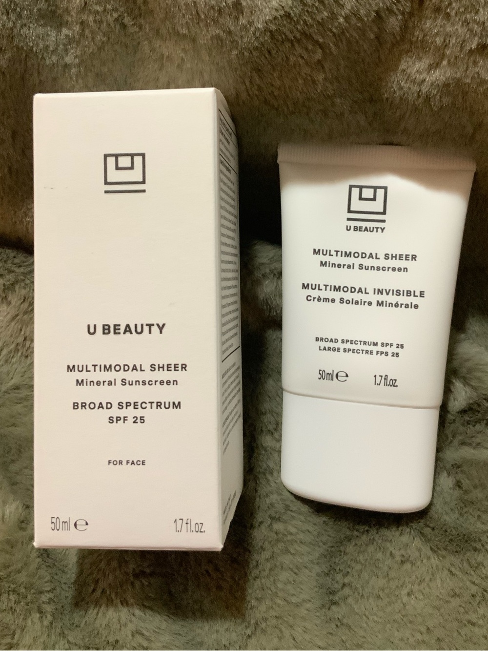 NIB U Beauty Multimodal Sheer Mineral Sunscreen SPF 25 - White